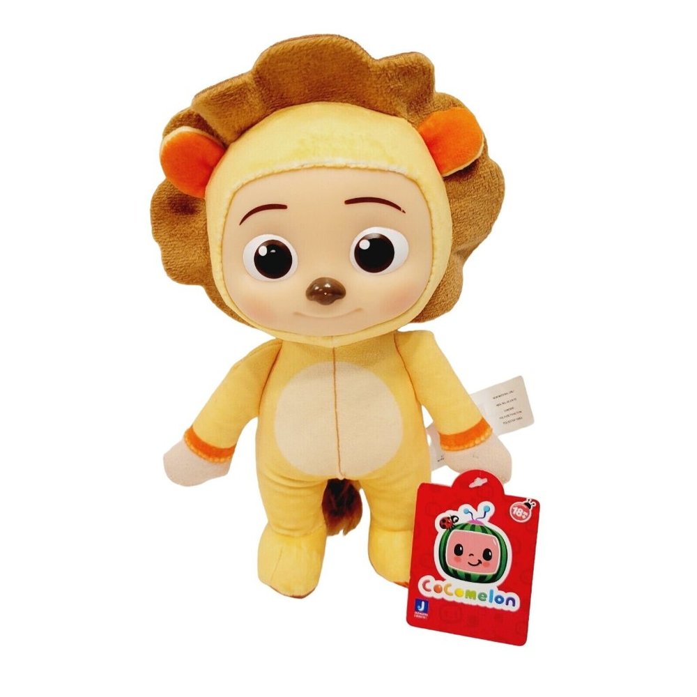 Cocomelon JJ Lion 8" Plush Doll Toy JJ Doll - Brand New With Tags